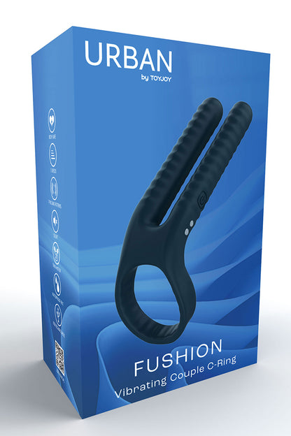 Anneau vibrant pour couple à double moteur Fushion Toy Joy