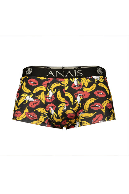 Boxer imprimé bananes et bouches Banana noir Anaïs for Men
