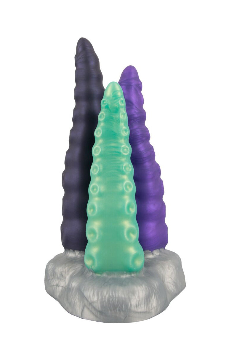 Gode triple tentacule à ventouse Triple Tentacle Beasty Cocks