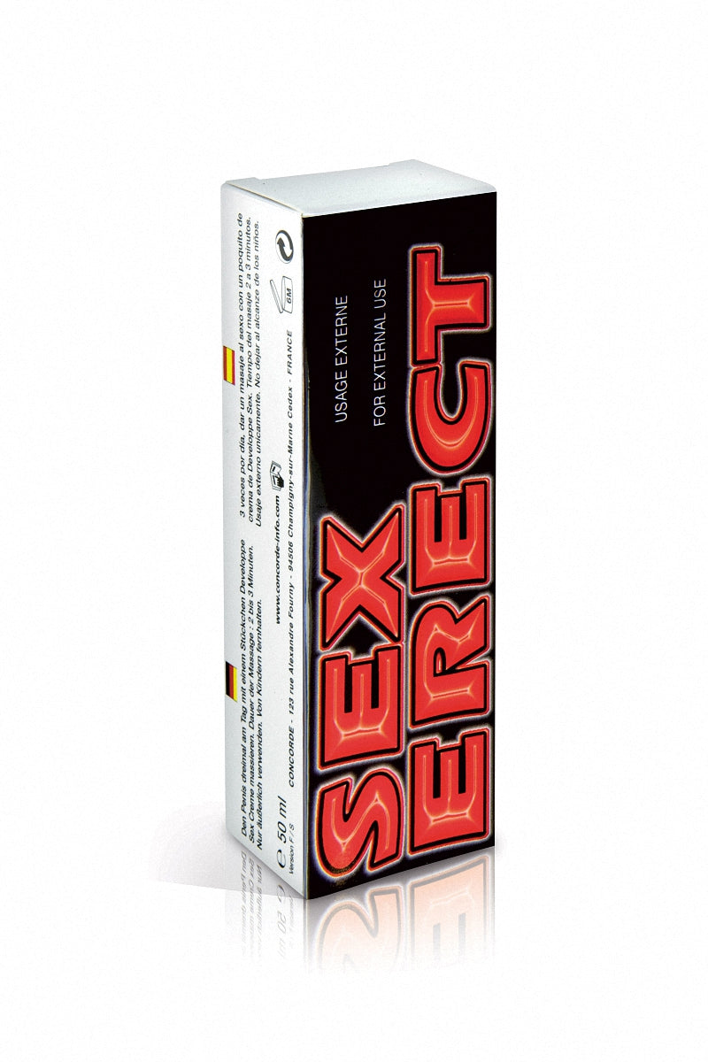 Crème stimulante pour homme Sex Erect Aphro C.