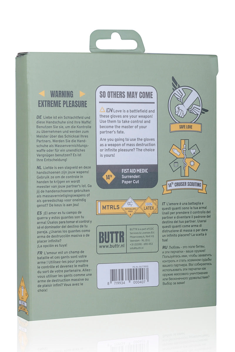 Gants de fisting en latex extra robuste BUTTR
