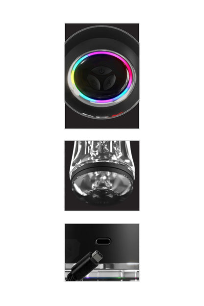 Masturbateur aspirant transparent PDX Elite ViewTube Pro Pipedream