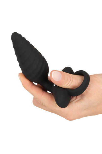 Plug anal vibrant flexible en spirale Twisted Design Anos