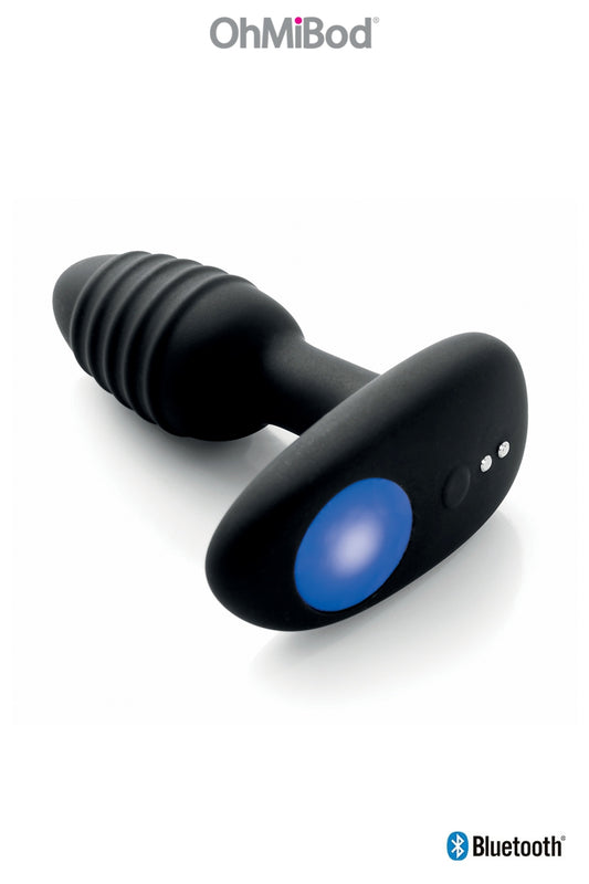 Plug anal vibrant connecté lumineux Lumen Kiiroo