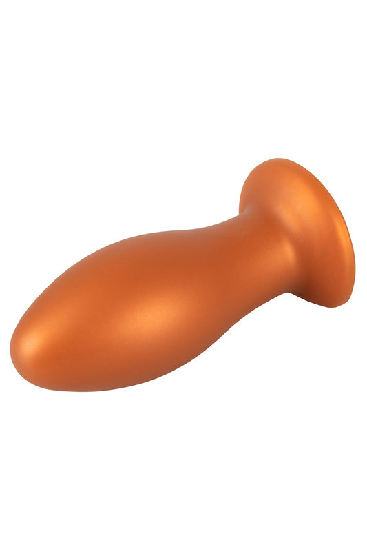 Plug anal XXL en silicone liquide à ventouse Anos