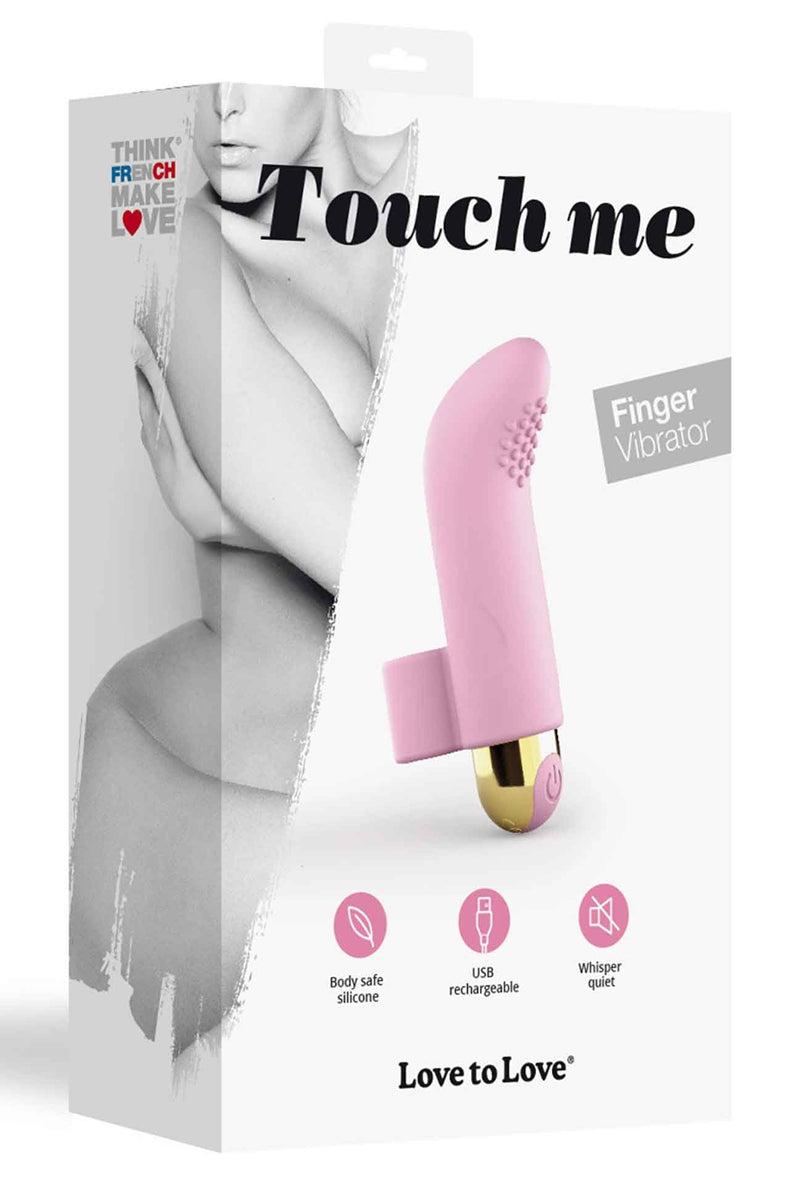 Doigt vibrant point G rechargeable Touch Me Love to Love