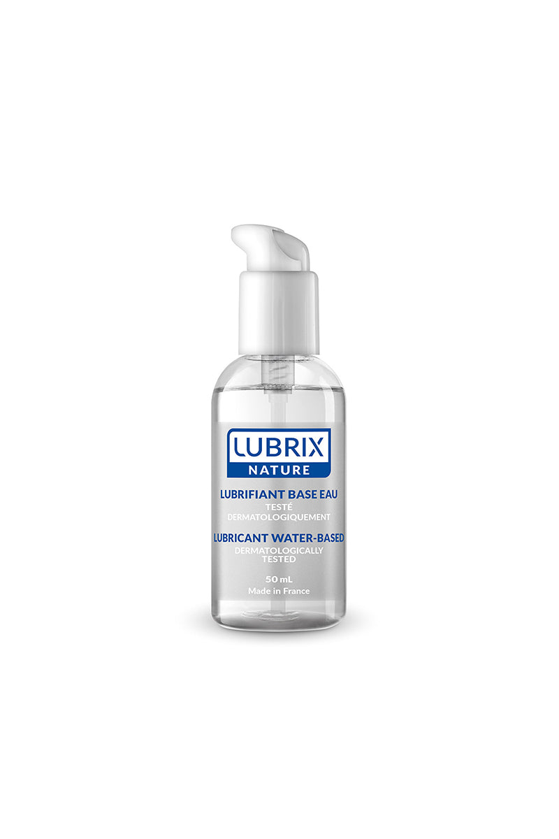 Lubrifiant base eau Nature flacon pompe 50 ml Lubrix