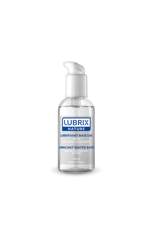 Lubrifiant base eau Nature flacon pompe 50 ml Lubrix