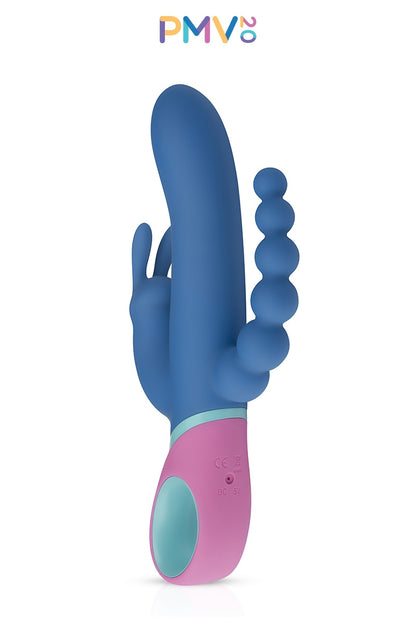 Double vibromasseur triple stimulation rotatif Vice PMV20