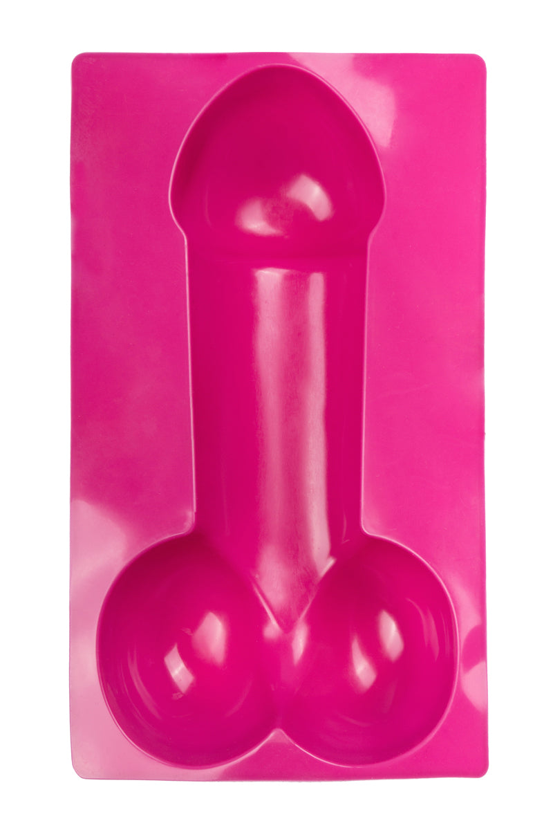Moule de cuisson à gâteau rigolo rose en forme de pénis