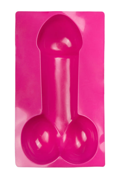 Moule de cuisson à gâteau rigolo rose en forme de pénis
