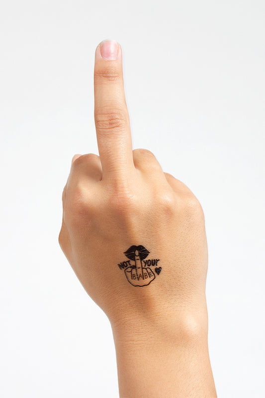 Lot de 10 tatouages temporaires Spicy Collection Secret Play