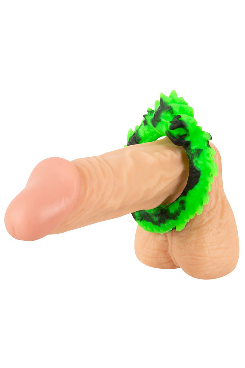 Cockring en silicone à écailles Dragon Loop Beasty Cocks