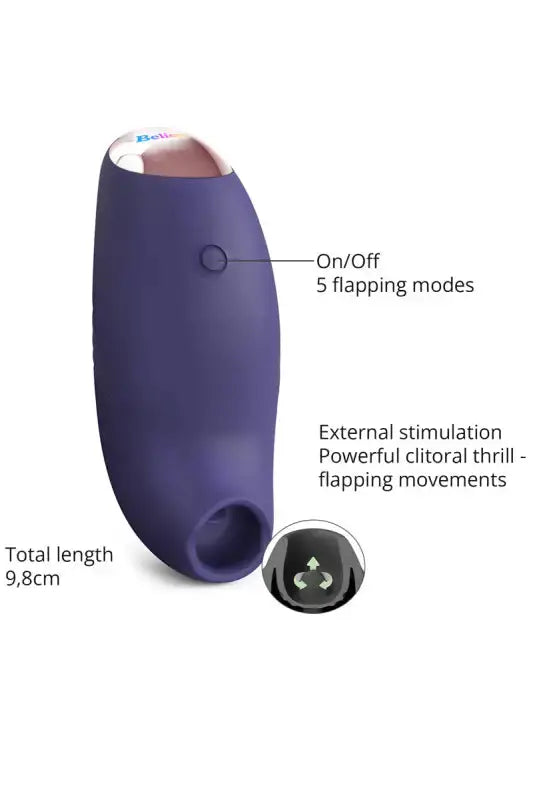 Stimulateur clitoridien Believer violet  pour un plaisir intense - Love to Love LollyDoll