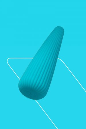 Vibro rechargeable IcyCone bleu · Fairygasm · vue 4