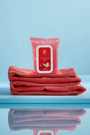 25 lingettes hydratantes avec lubrifiant et huiles · Easyglide · vue 3