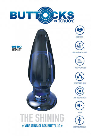 Plug vibrant en verre The Shining · Toy Joy · vue 4