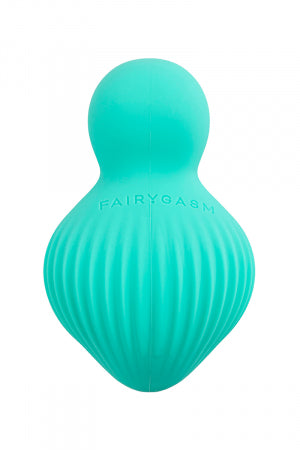 Mini vibro rechargeable EnchantedDesire vert · Fairygasm · vue 4