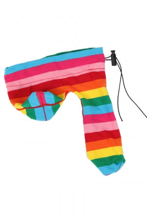 Cache-sexe multicolore · Paris Hollywood · vue 4