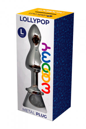 Plug bijou Lollypop transparent L · Wooomy · vue 3