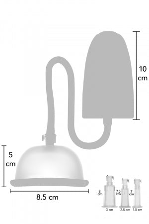 Pompe à vulve et clitoris automatique rechargeable She E-O