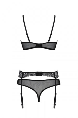 Ensemble à jarretelles Zinnia Passion ECO Collection · Passion Lingerie · vue 3