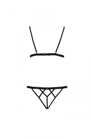 Ensemble sexy ouvert Diabolina Passion · Passion Lingerie · vue 3