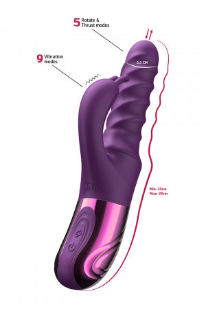 Vibro Swirl Rabbit Thrusting Vibrator · She.E.O · vue 4
