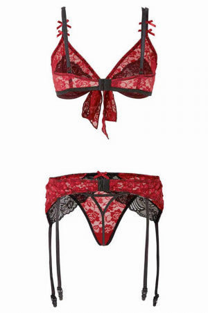 Ensemble lingerie 3 pièces Bobbi Christine · Christine · vue 4