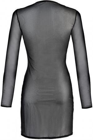 Robe tulle noir · Axami · vue 4