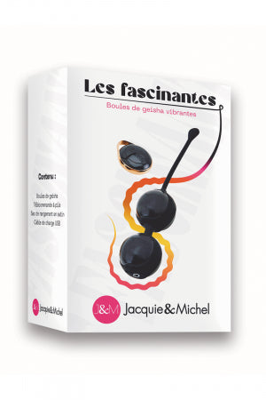 Boules de Geisha vibrantes Les fascinantes Jacquie et Michel