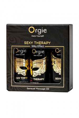 Coffret 3 huiles de massage sensuel Sexy Therapy Collection · Orgie · vue 3