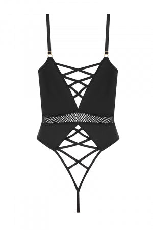 Body noir Kristeen Passion · Passion Lingerie · vue 3