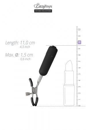 Pinces à tétons vibrantes · Easytoys Fetish Collection · vue 3