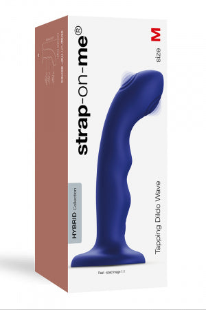 Vibro Tapping dildo wave bleu Strap on Me · Strap-on-Me · vue 4