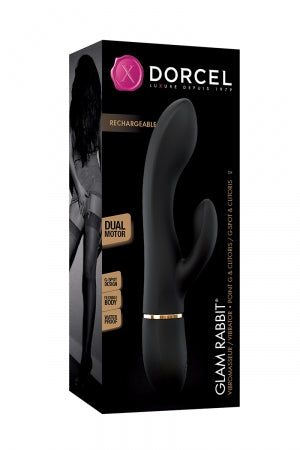 Vibromasseur point G et clitoris Glam Rabbit · Dorcel · vue 3