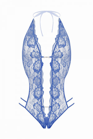 Body string ouvert Renee bleu Christine · Christine · vue 4