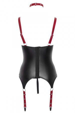 Ensemble ouvert avec collier et menottes · Cotelli Bondage · vue 4