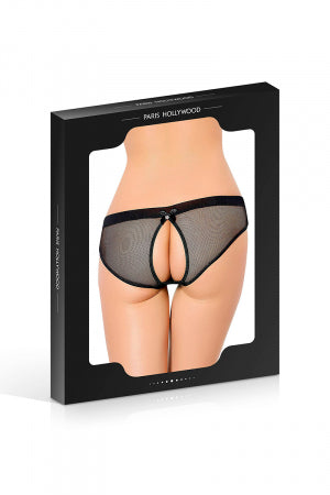 Culotte ouverte en résille noire · Paris Hollywood · vue 3