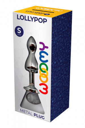 Plug bijou Lollypop transparent S · Wooomy · vue 3