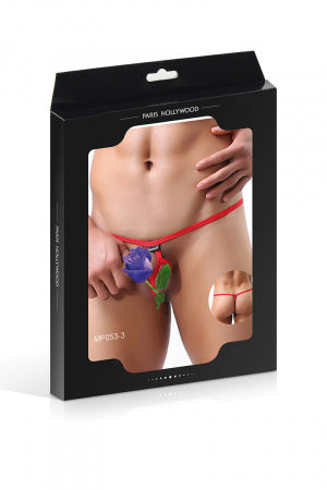 String ficelle rouge ouvert · Paris Hollywood · vue 3