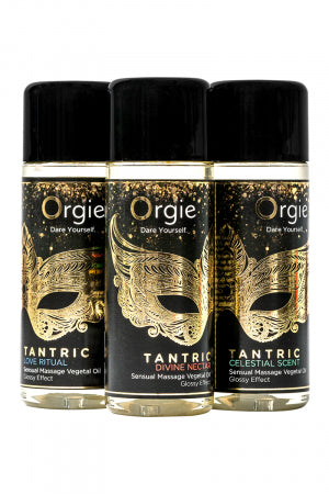 Coffret 3 huiles de massage Sensuel Tantric Collection · Orgie · vue 3