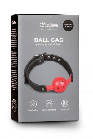 Gagged Ball avec balle rouge · Easytoys Fetish Collection · vue 3