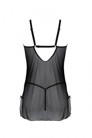 Nuisette Drosera et string ouvert Passion ECO Collection · Passion Lingerie · vue 3