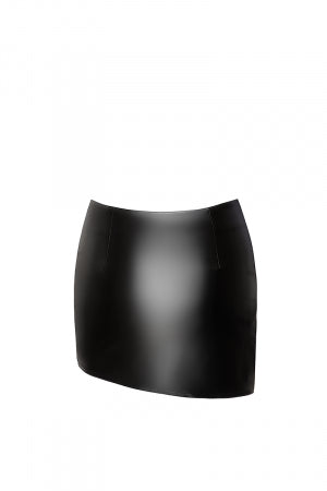 Mini jupe Legacy wetlook · Noir Handmade · vue 3