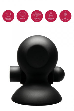Suceurs de mamelons vibrants en silicone She E-O
