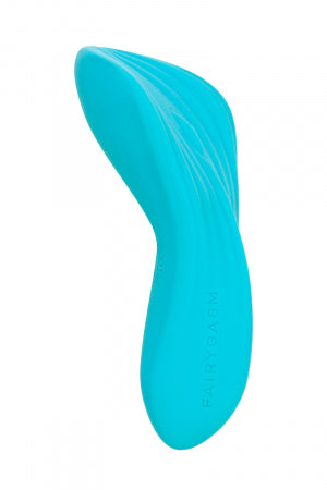 Mini vibro rechargeable SilkenTouch bleu · Fairygasm · vue 4