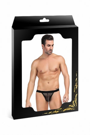 String homme noir résille · Paris Hollywood · vue 3