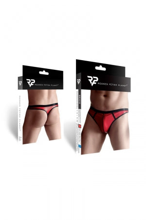 String en wetlook rouge · Regnes · vue 3