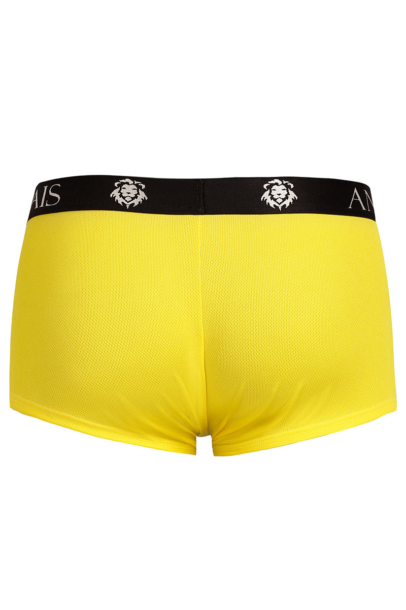 Boxer homme tissu texturé jaune Tokio Anaïs for Men